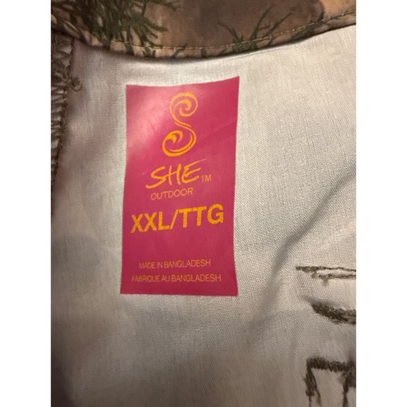 SHE Outdoor pants‎ XXL Bass Pro lightweight camo poly spandex blend hunting - Picture 9 of 10